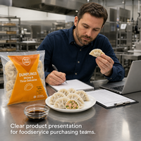 Halal Tiefgekühlte Gekochte Garnelen Drei Delikatessen-Dumplings 500g Beutel 12 Monate Haltbarkeit Zum Kochen/Dämpfen/Braten für Gastronomie