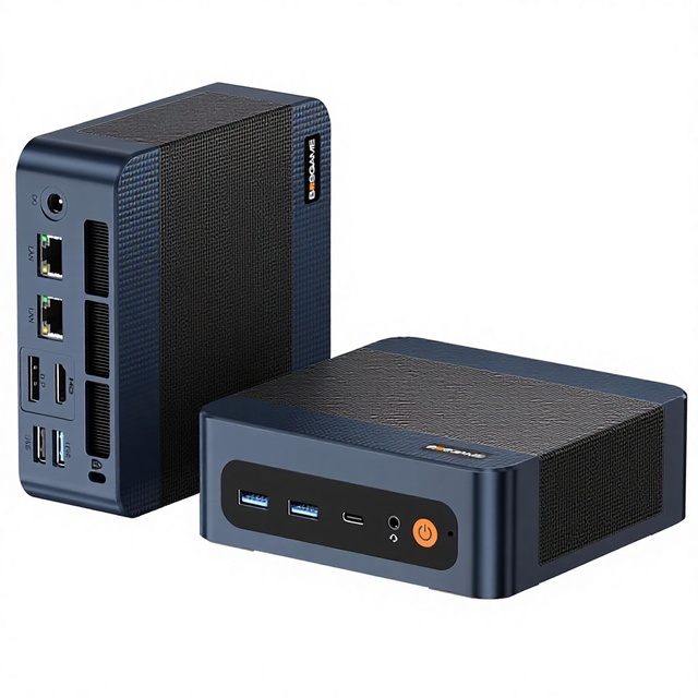 BOSGAME P3 Mini PC Ryzen 5 7640HS (up 5.0 GHz) 16GB DDR5 512GB PCIe SSD 4K Triple Display USB 4.0 Dual-Band 2.5G LAN Wi-Fi 6E