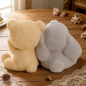 Moldes de Silicona 3D Personalizados con Forma de Oso con Lazo, Moldes para Bolas de Hielo para Decorar Pasteles de Fondant - Product Image 3