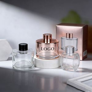 <b>Empty</b> Cosmetic Glass Perfume Bottles 30ml/50ml/100ml Round/Square/Customized Shape Pump Spray with <b>Box</b> <b>for</b> Face Cream & Skincare - Product Image 1