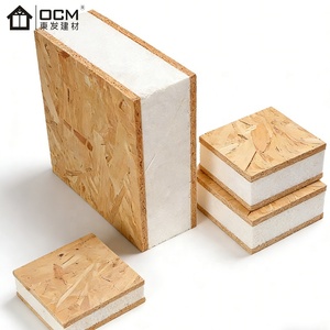 Panel SIP OSB con Certificación ISO 9001, Panel Aislado Estructural para Casas Prefabricadas, Panel de Construcción con Núcleo de Aislamiento de Alto Valor R - Product Image 1