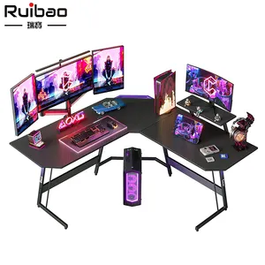 Оптовая Продажа с фабрики Ruibao, игровой стол, компьютерный игровой стол для домашнего офиса