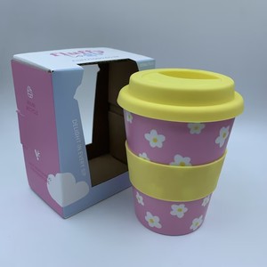 Bán buôn <span class=keywords><strong>10</strong></span> <span class=keywords><strong>ounce</strong></span> 300 ml tái sử dụng BSCI melamine sợi tre cà phê du lịch cốc - Product Image 1