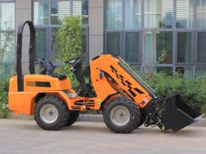 Manipulador telescópico CE EPA Mini rueda manipulador telescópico carretilla elevadora cargadora con buena calidad para la venta - Product Image 5