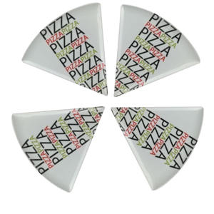 Plateau à <span class=keywords><strong>pizza</strong></span> en mélamine triangle et plat à pia avec design personnalisé - Product Image 6