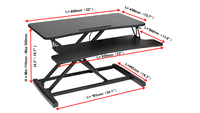 Offre Spéciale ergonomique en bois pliable portable hauteur réglable bureau d'étude table debout bureau bureau bureau Pc Table