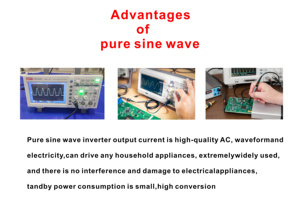 Convertisseur solaire hybride à onde sinusoïdale pure UPS pour voiture 12V 24V 220V 110V 3000W 1600W 12000W 100A 5KW 1A Moteur à air - Product Image 4