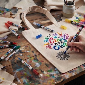 <span class=keywords><strong>Rotuladores</strong></span> de Tela de Venta Caliente, <span class=keywords><strong>Rotuladores</strong></span> Lavables de 12 Colores para Ropa Pintada a Mano, Marcadores de Graffiti para Lienzo - Product Image 6