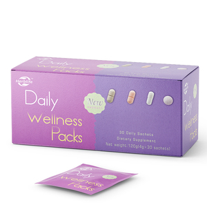 ISO Customized OEM Sugar Free Dietary Supplement Tablets Antioxidante Cuidados Com A Pele Nutrição Básica Daily Wellness Packs Tablets - Product Image 2