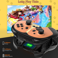 Manette de jeu sans fil mignonne de style dessin animé, joystick, télécommande pour les jeux Nintendo Switch