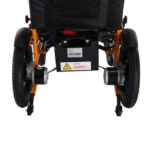 Sedia a rotelle elettrica leggera con motore elettrico portatile potenza sedia a rotelle forniture di terapia di riabilitazione - Product Image 5