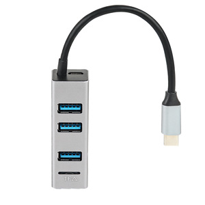 Hub USB C Xinqiyi 4 en 1 avec lecteur de carte TF et trois ports USB 3.0 - Product Image 4
