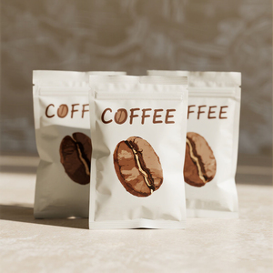 Kunden spezifisch bedruckte Verpackung Stand up Kaffeebohnen beutel 1kg 2kg 5kg 10kg 20kg <span class=keywords><strong>Gro</strong></span>ße Verpackung Kaffee beutel mit Reiß verschluss - Product Image 6