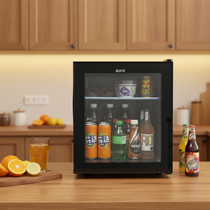 30 L/40 L Thermoelectric Glass Door Minibar Home Appliances <strong>Fridge</strong> Frost Free Zero Decibel No Noise Hotel <strong>Mini</strong> Refrigerator - Product Image 1