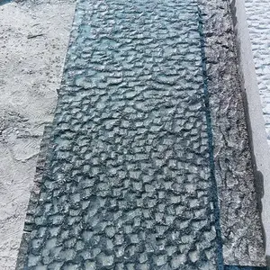 Wholesale Factory Cheapest Black Granite Pineapple Rough Granite Paver Surface Outdoor Driveway