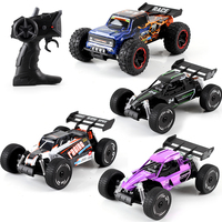 Coche Modelo de Carreras de Drift Fórmula a Escala 1/16 de Alta Velocidad con Simulación RC, Buggy de Montaña Todoterreno 4WD con Luces para Competición, Juguete con Control Remoto