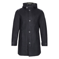 Veste longue d'extérieur à capuche détachable décontractée pour hommes adultes, service personnalisé, collection printemps et automne