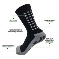 Chaussettes de football respirantes Chaussettes de football en coton Chaussettes de football antidérapantes au genou