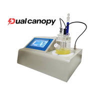 Titrateur coulométrique Karl Fischer avec échantillonneur automatique Équipement de test de la teneur en eau Détermination de l'humidité Karl Fischer