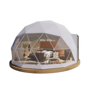 Dôme géodésique de glamping en toile PVC de qualité supérieure pour hôtel, complexe hôtelier, extérieur, loisirs, maisonnette, tente - Product Image 2