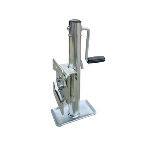 Pata de Apoyo Lateral Manual para Remolque RV con Plataforma Plana y Capacidad de Montaje Inferior - Product Image 1