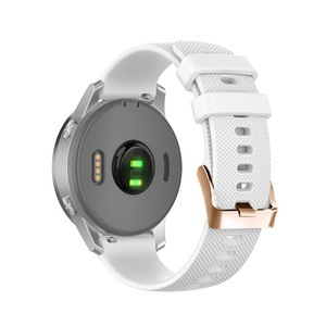 Bracelet de montre <span class=keywords><strong>sport</strong></span> en silicone pour <span class=keywords><strong>Garmin</strong></span> <span class=keywords><strong>Venu</strong></span> <span class=keywords><strong>2S</strong></span> Vivoactive 4S 3S, boucle à ardillon carrée petite 18mm 20mm - Product Image 5