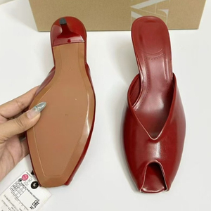 Sandalias <span class=keywords><strong>de</strong></span> tacón alto con diseño <span class=keywords><strong>de</strong></span> boca <span class=keywords><strong>de</strong></span> pez para mujer ZA, estilo sexy y a la moda, ideales para el trabajo al aire libre. - Product Image 4