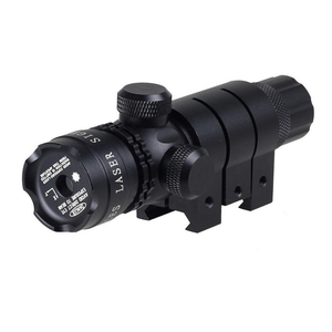 Kit de pointeur laser rouge tactique portable avec support et interrupteur à pression à distance, outil d'alignement de visée laser de chasse réglable - Product Image 4