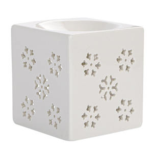 Exquisite Table Decoration <b>Candle</b> Holder Handle Aroma burner Multi-color Ceramic Essential <b>Oil</b> Incense burner Wax Melter - Product Image 4