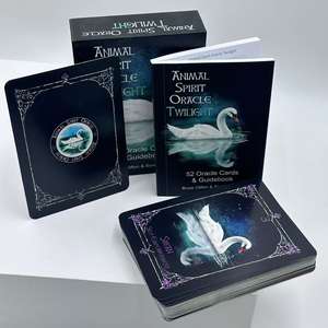 Personalizar Crear Mi Propio Hermoso Diseño Clásico Astrología Significados Gold Foil Edge 78 Tarot Cards Box Con Folleto - Product Image 1