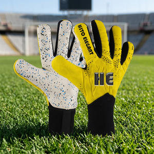 Gants de gardien de but de football professionnels, à doigts entiers, antidérapants, pour une manipulation du ballon de haut niveau, coupes, couleurs et tailles personnalisables - Product Image 2