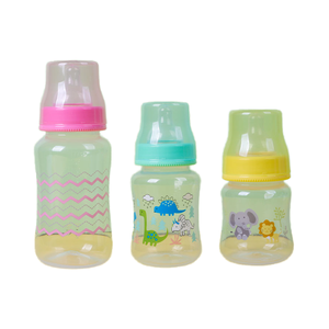 Biberon Mewsun pour bébé, personnalisé, <span class=keywords><strong>incassable</strong></span>, en PP, avec 3 tétines de rechange, facile à nettoyer, sans BPA, en silicone, pour bébés de 0 à 12 mois - Product Image 2