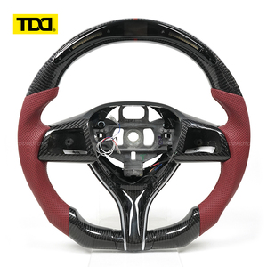 พวงมาลัยคาร์บอนไฟเบอร์แท้ TDD พร้อมไฟ LED สำหรับมาเซราติ - Product Image 2