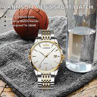 Montre de luxe pour homme, mouvement à quartz de haute qualité, calendrier, aiguilles lumineuses, étanche, mode sport, acier inoxydable, dernier modèle
