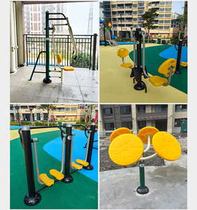 Équipement de fitness d'entraînement en plein air pour parc communautaire, durable, pour deux personnes, best-seller en Chine - Product Image 6