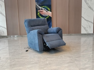 Sillón Reclinable Eléctrico con Función de Elevación, Asiento Individual, Tela de Microfibra, Diseño Contemporáneo, Sillón para Sala de Estar con Función de Asistencia para Levantarse - Product Image 4