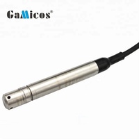Sensor de Nivel de Agua GLT530 de Diámetro Pequeño (16 mm), Sonda de Acero Inoxidable 316, 4-20 mA, para Pozos Profundos