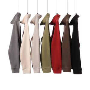 <span class=keywords><strong>Felpa</strong></span> Personalizzata con Ricamo, 400gsm in Pile Orleans, Collo Alto <span class=keywords><strong>Oversize</strong></span> con Mezza Zip, per <span class=keywords><strong>Uomo</strong></span> e Donna - Product Image 2