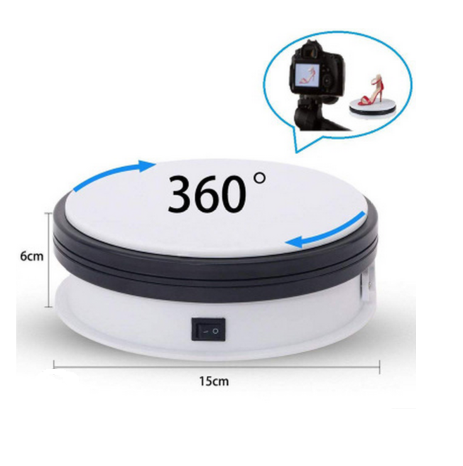 Автоматическая вращающаяся на 360 градусов стойка для фотосъемки и видеосъемки с автоматическим вращением