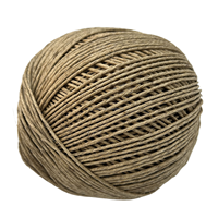 100% Ficelle de chanvre ciré naturel 1mm Ficelle de toile de jute torsadée Flexible 100% Ficelle de cordon de chanvre