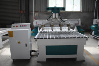 Machine de fraisage CNC 3D 4 axes multi-têtes et multi-broches avec axe rotatif M-SHINE, fabriquée à Jinan