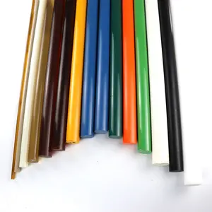 UNINKO High Quality PA6 GF30 Sheet High Stiffness Polyamide 6 Rod Dim 6-300mm Plastic Rod Custom Supply