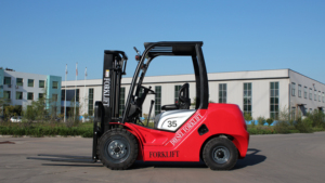 מלגזות דיזל איכותיות במחיר טוב מבית MightyCargo, דגם CPCD35, תורן דו-שלבי, צמיגים מלאים, 2 טון, 3 טון, 4 טון, 5 טון - Product Image 6