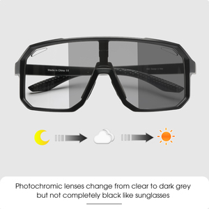 <span class=keywords><strong>Gafas</strong></span> de Sol Fotocromáticas <span class=keywords><strong>KAPVOE</strong></span>, <span class=keywords><strong>Gafas</strong></span> de Ciclismo con Montura Transparente, Estilo Moderno, <span class=keywords><strong>Gafas</strong></span> de Ciclismo con Lentes - Product Image 6
