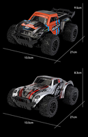 Voiture RC Buggy électrique tout-terrain 4 canaux Velocity 1:32, portée 50m, prête à l'emploi, modèle en plastique, batterie au lithium, utilisation intérieure/extérieure