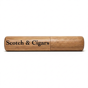 Humidor de Cedro Español de Lujo para Cigarros, Estuche de Viaje Portátil a Prueba de Humedad, Diseño Minimalista Pulido, Hecho en EE. UU. - Product Image 1