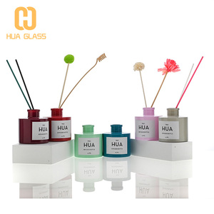 50ml 100ml 150ml 200ml Round Square Reed <strong>Diffuser</strong> Sticks Aroma <strong>Oil</strong> Bottle Air Fresh Fragrance Bottle Glass Reed <strong>Diffuser</strong> Bottle - Product Image 3