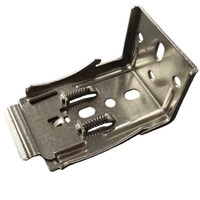 Accessoires de support de rideau à persiennes en bois, boucle de fixation interne en fer pour volet roulant, modèle B-1001, moderne et simple