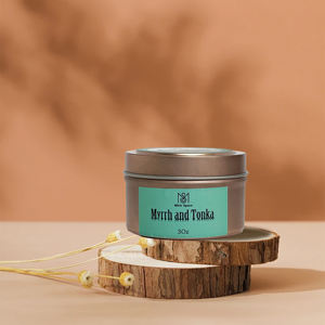 Juego de regalo de Año Nuevo personalizado especial Logotipo de oro personalizado natural pequeñas máquinas de fabricación industrial vela perfumada para fiesta de cumpleaños - Product Image 2