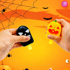 Juguete Antiestrés con Forma de Helado de Halloween, Material TPR Masticable, Relleno de Harina, Venta al por Mayor para Adultos y Niños - Product Image 3